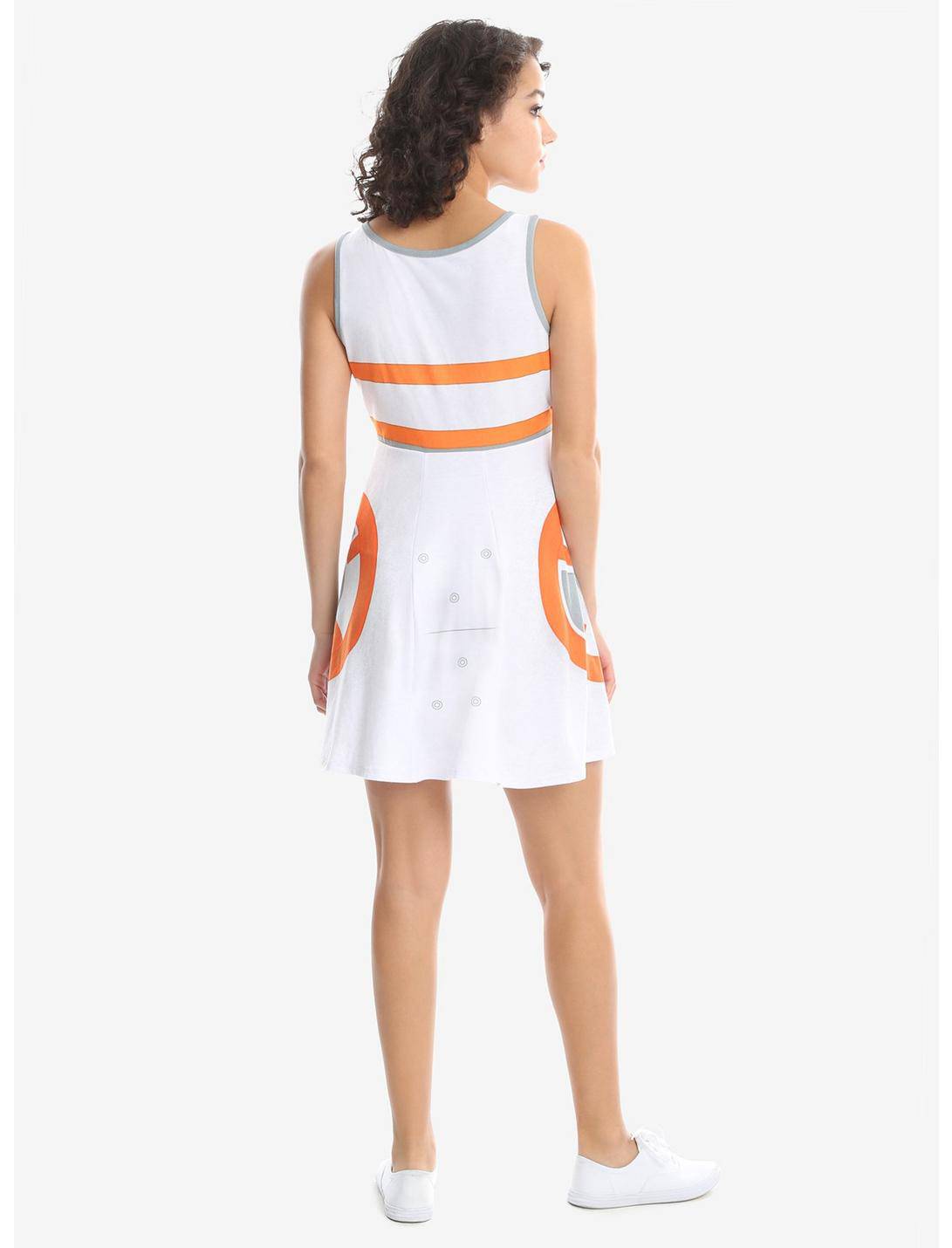 Women Junior's Star Wars BB-8 BB8 A-Line Dress