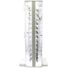 LED 24 SHOWCASE - 24 Knife L.E.D. Light Revolving Showcase