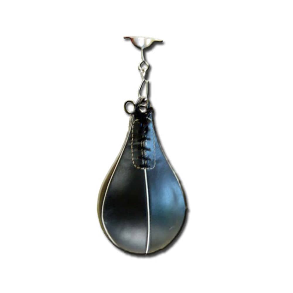 REX 344-LLB Black leather speed bag