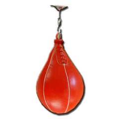 REX 344-LLR Red leather speed bag