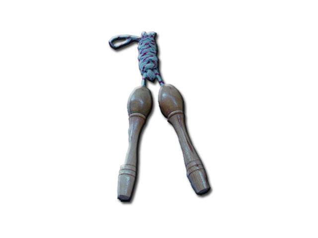 REX 356 Cotton Cord Wood Handle Jump Rope