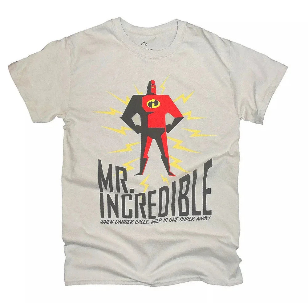 Men's The Incredibles When Danger Calls Mr Incredible Graphic Tee T-Shirt