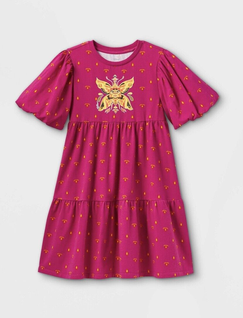 Girls' Pink Disney Encanto Shift Dress