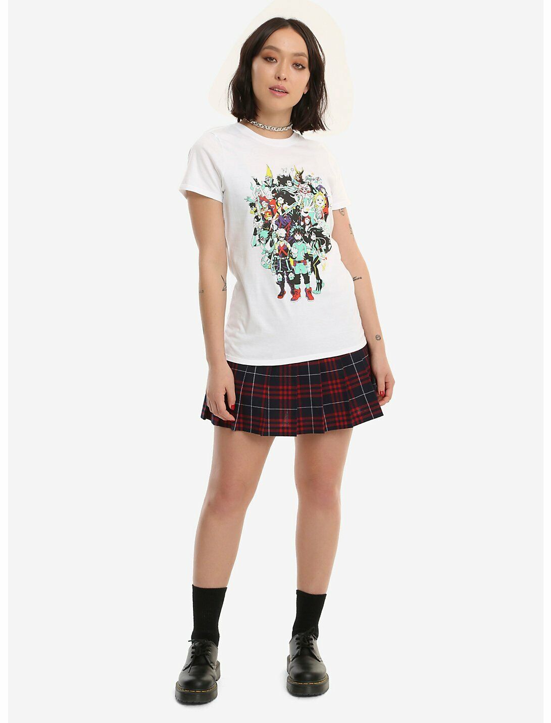 Women Junior's Anime My Hero Academia Class 1-A Group Tee T-Shirt - Rex Distributor, Inc. Wholesale Licensed Products and T-shirts, Sporting goods,