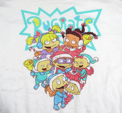 Women's Nickelodeon White Holiday Rugrats Sweatshirt