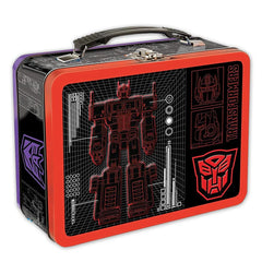 Transformers Metal Lunch Box Tin Tote