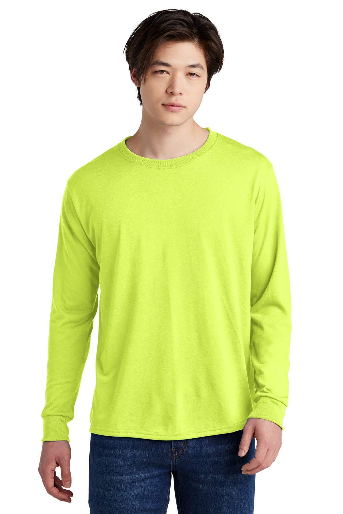 Jerzees® Dri-Power® 100% Polyester Long Sleeve T-Shirt 21LS