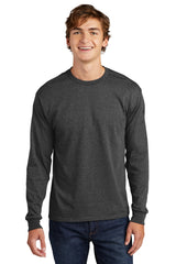 Hanes® Essential-T 100% Cotton Long Sleeve T-Shirt 5286