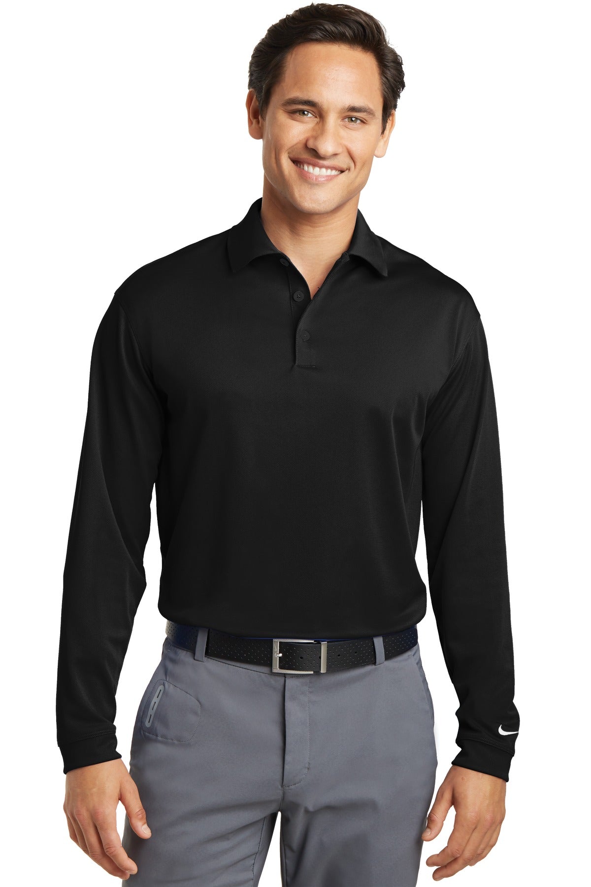 Nike Tall Long Sleeve Dri-FIT Stretch Tech Polo. 604940