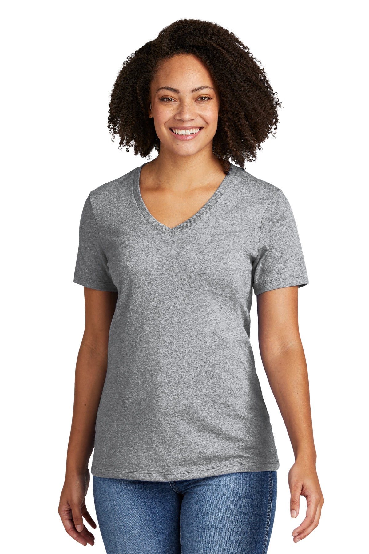 Allmade® Women's Recycled Blend V-Neck Tee AL2303