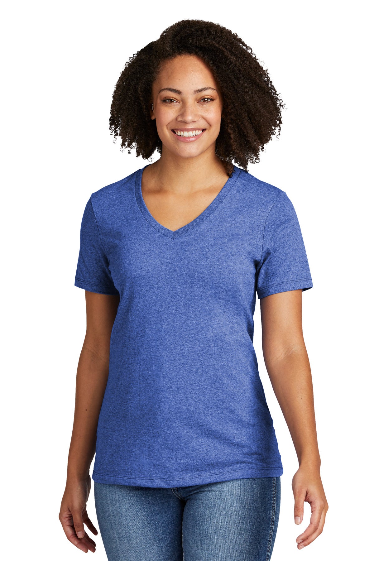 Allmade® Women's Recycled Blend V-Neck Tee AL2303