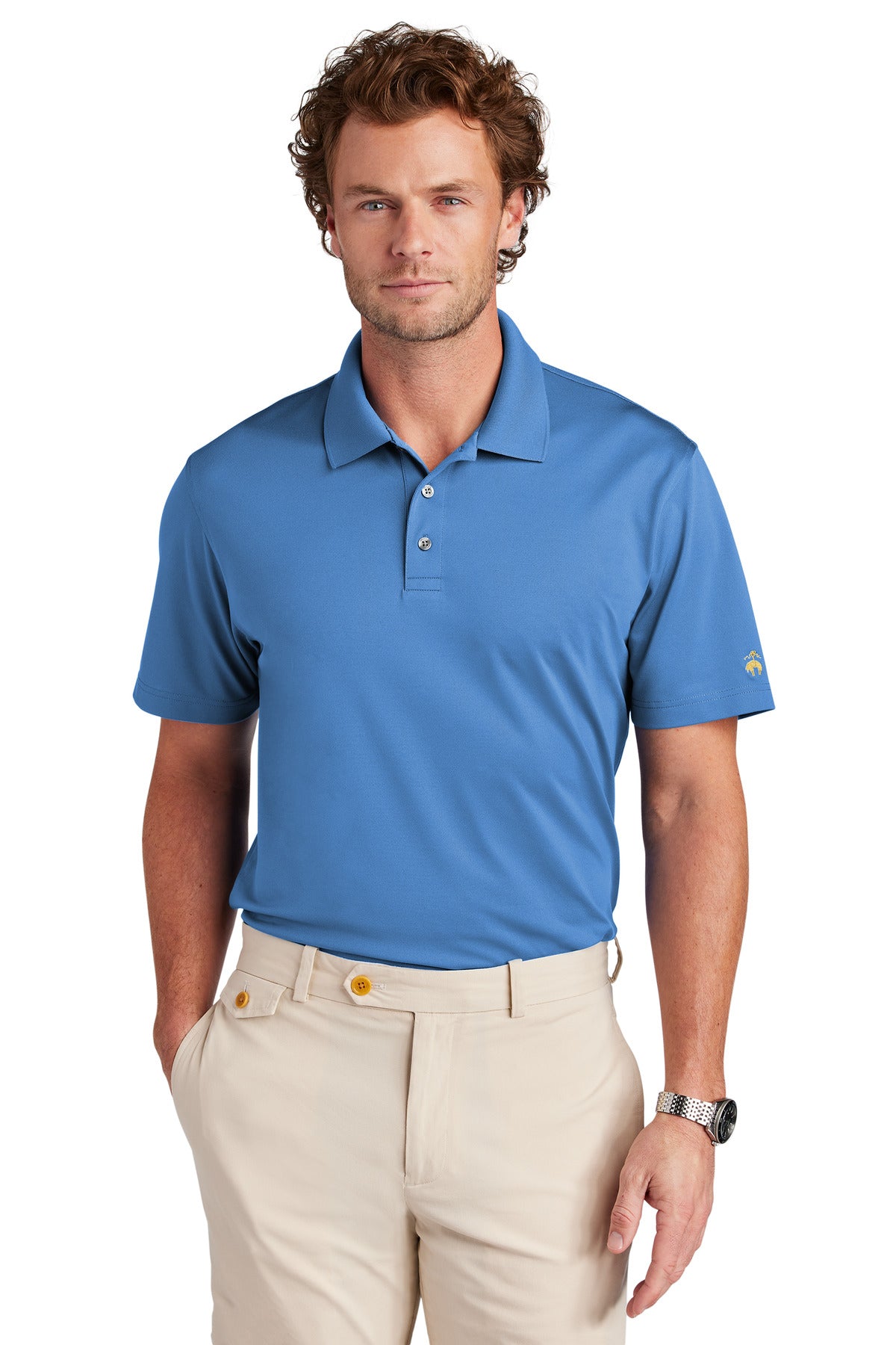 Brooks Brothers® Mesh Pique Performance Polo BB18220