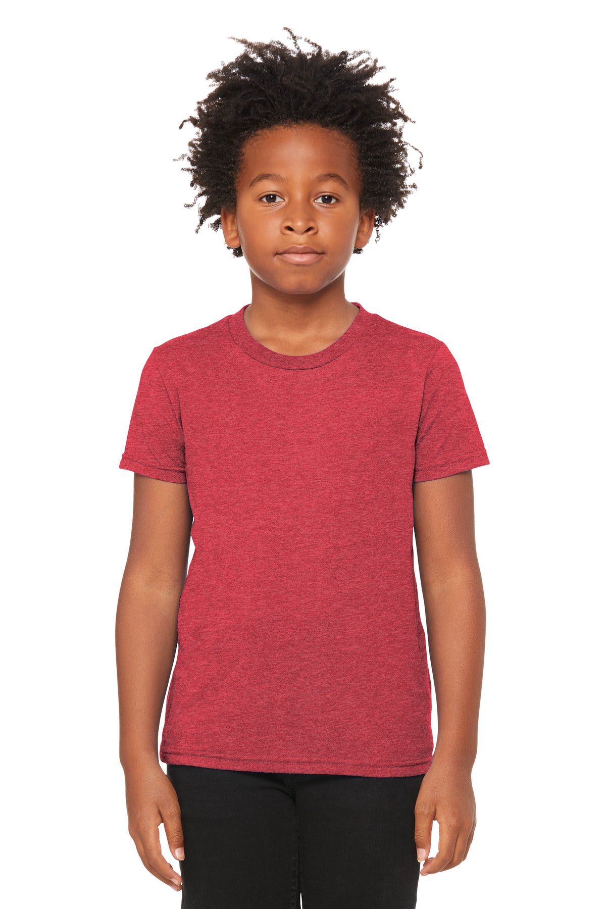 BELLA+CANVAS® Youth Heather CVC Tee BC3001YCVC