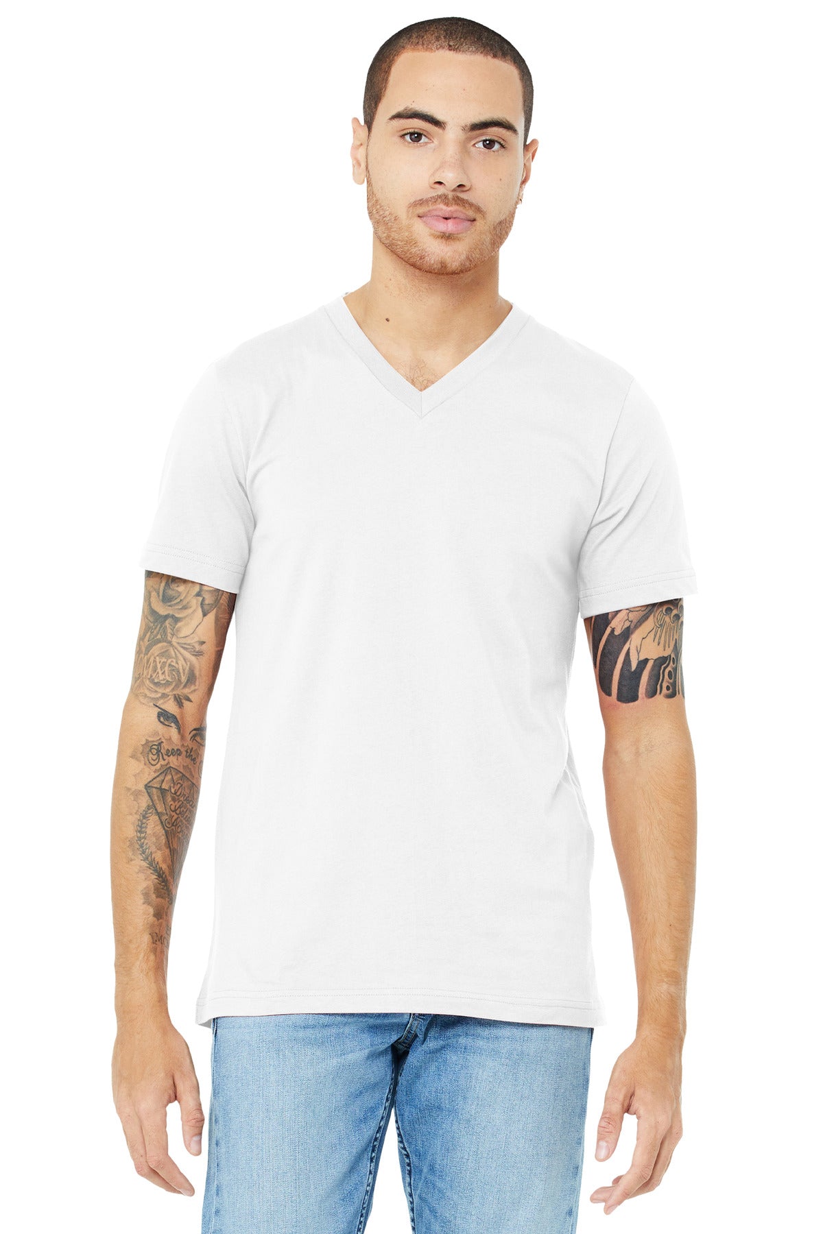 BELLA+CANVAS ® Unisex Jersey Short Sleeve V-Neck Tee. BC3005