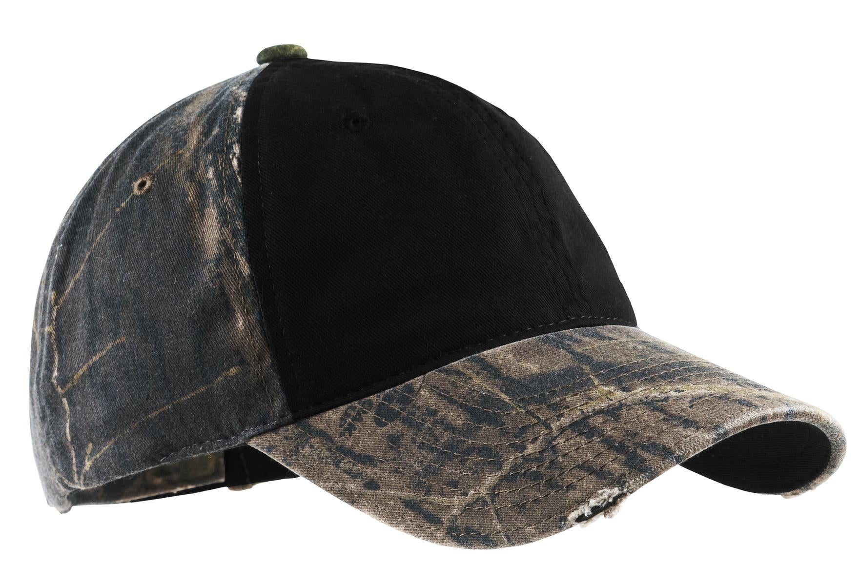 Port Authority® Camo Cap with Contrast Front Panel. C807