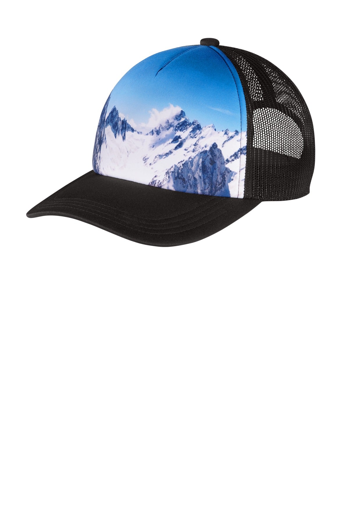 Port Authority ® Photo Real Snapback Trucker Cap C950