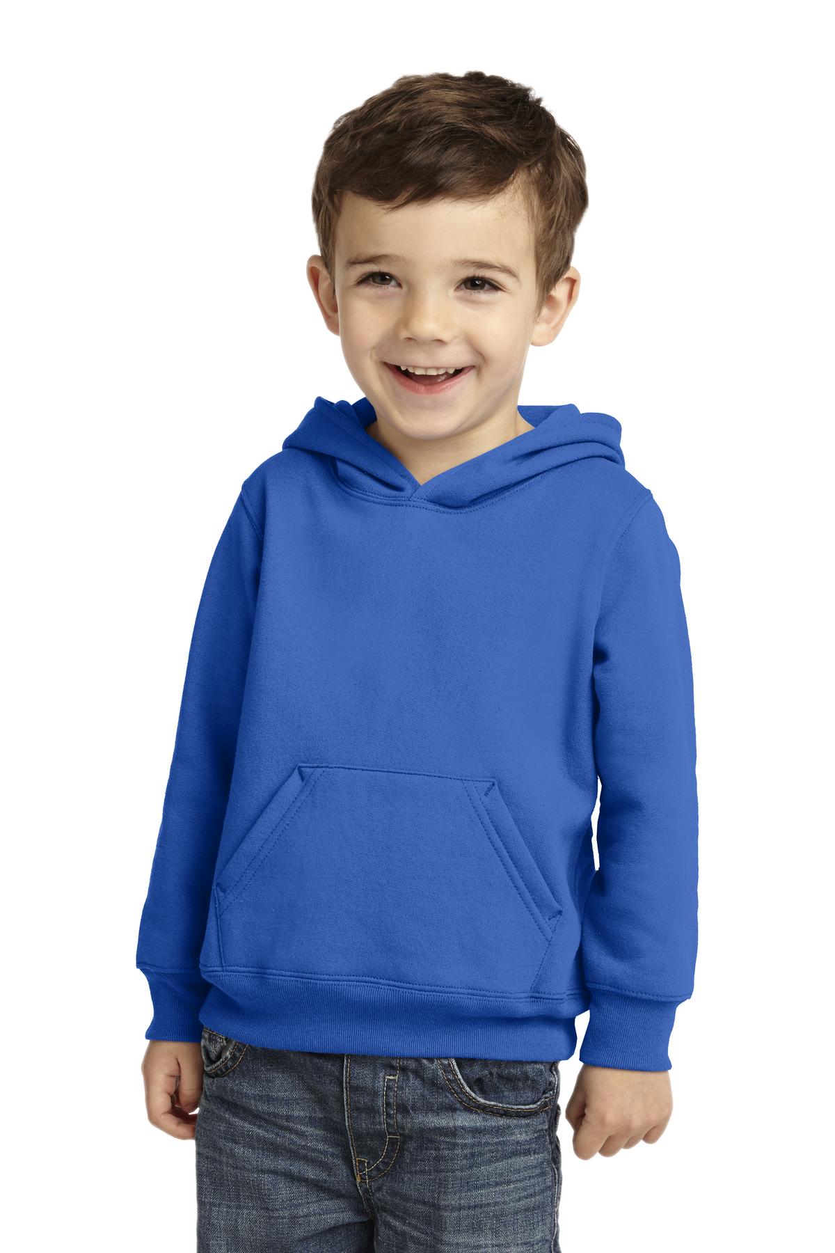 Port & Company® Toddler Core Fleece Pullover Hooded Sweatshirt. CAR78TH