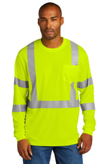 CornerStone ® ANSI 107 Class 3 Mesh Long Sleeve Tee. CS203