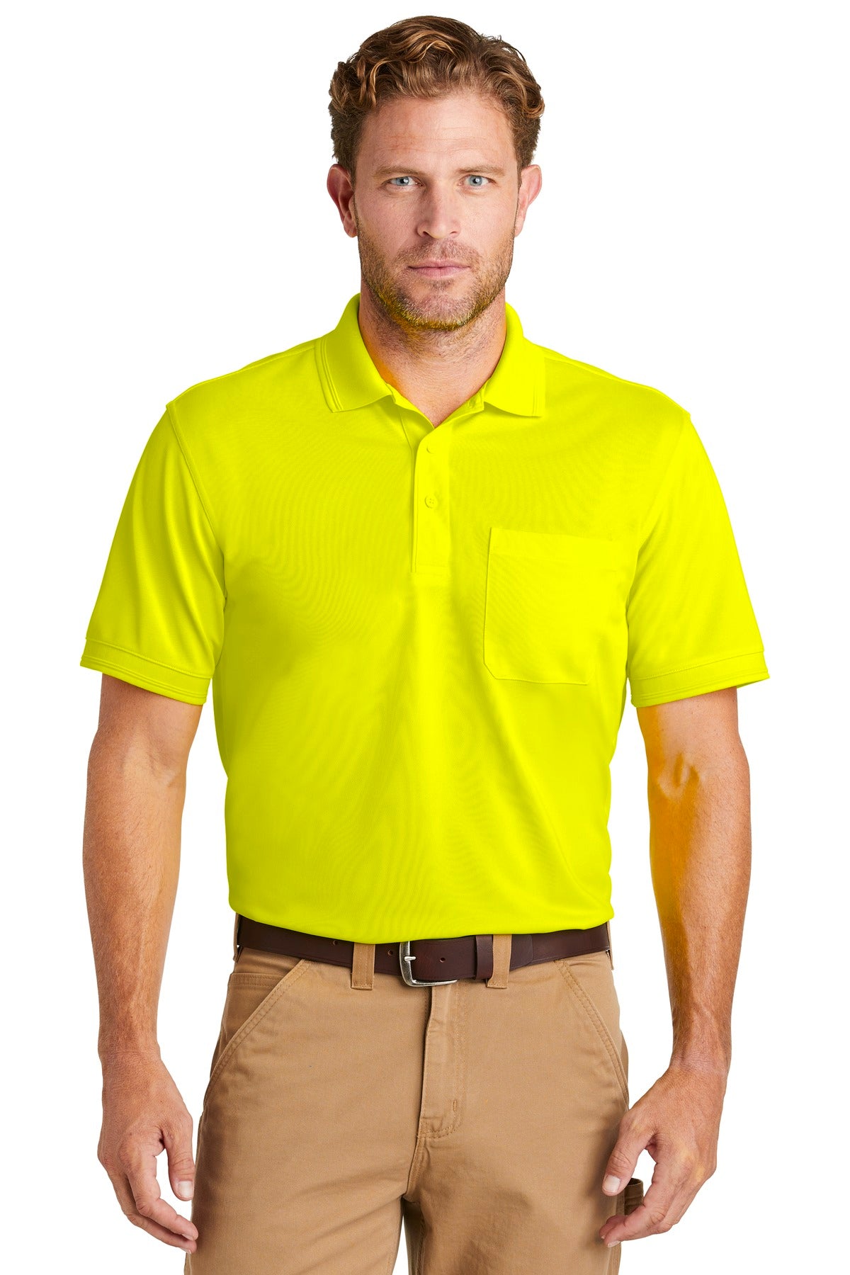 CornerStone ® Industrial Snag-Proof Pique Pocket Polo. CS4020P