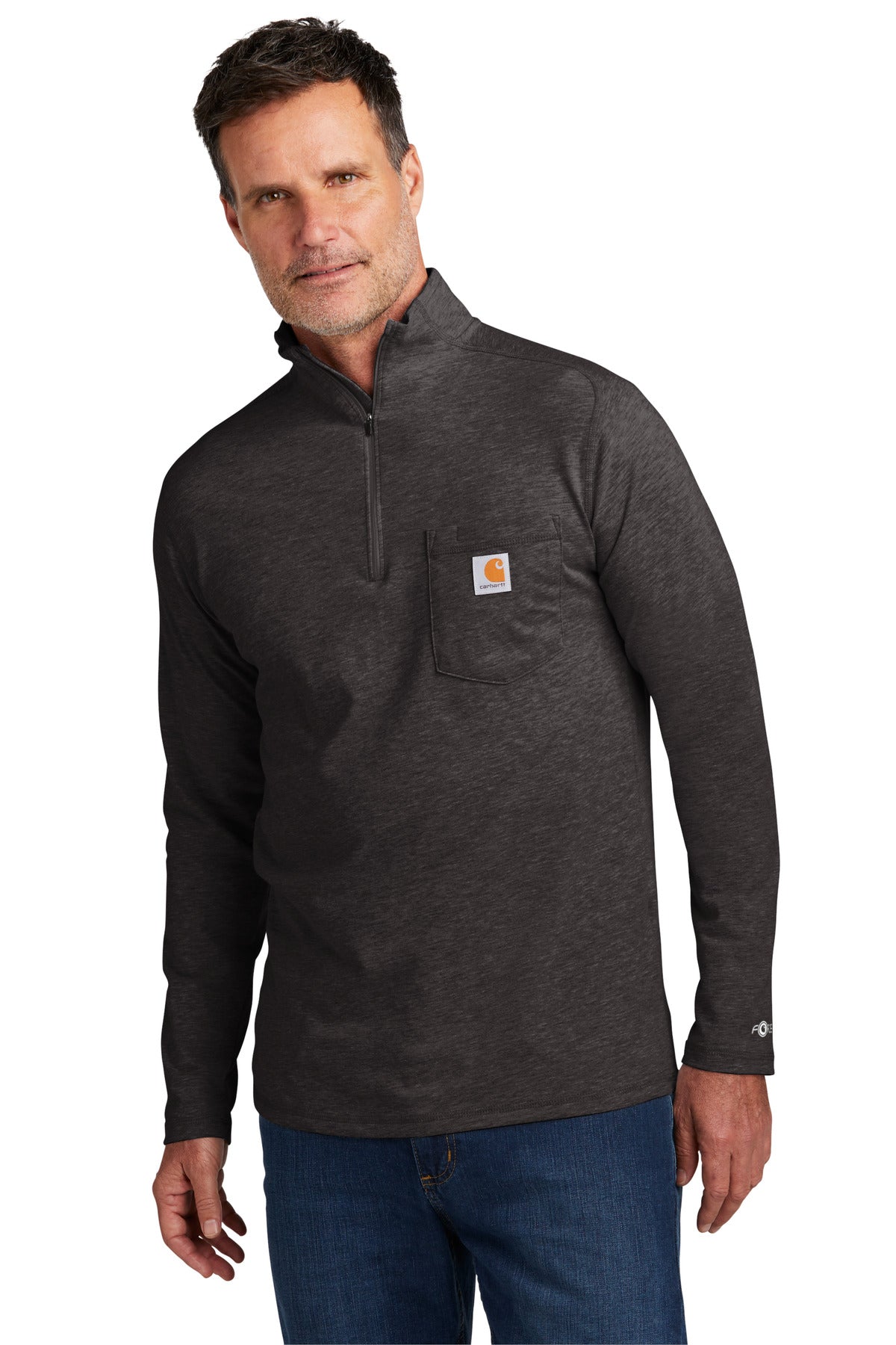 Carhartt Force® 1/4-Zip Long Sleeve T-Shirt CT104255