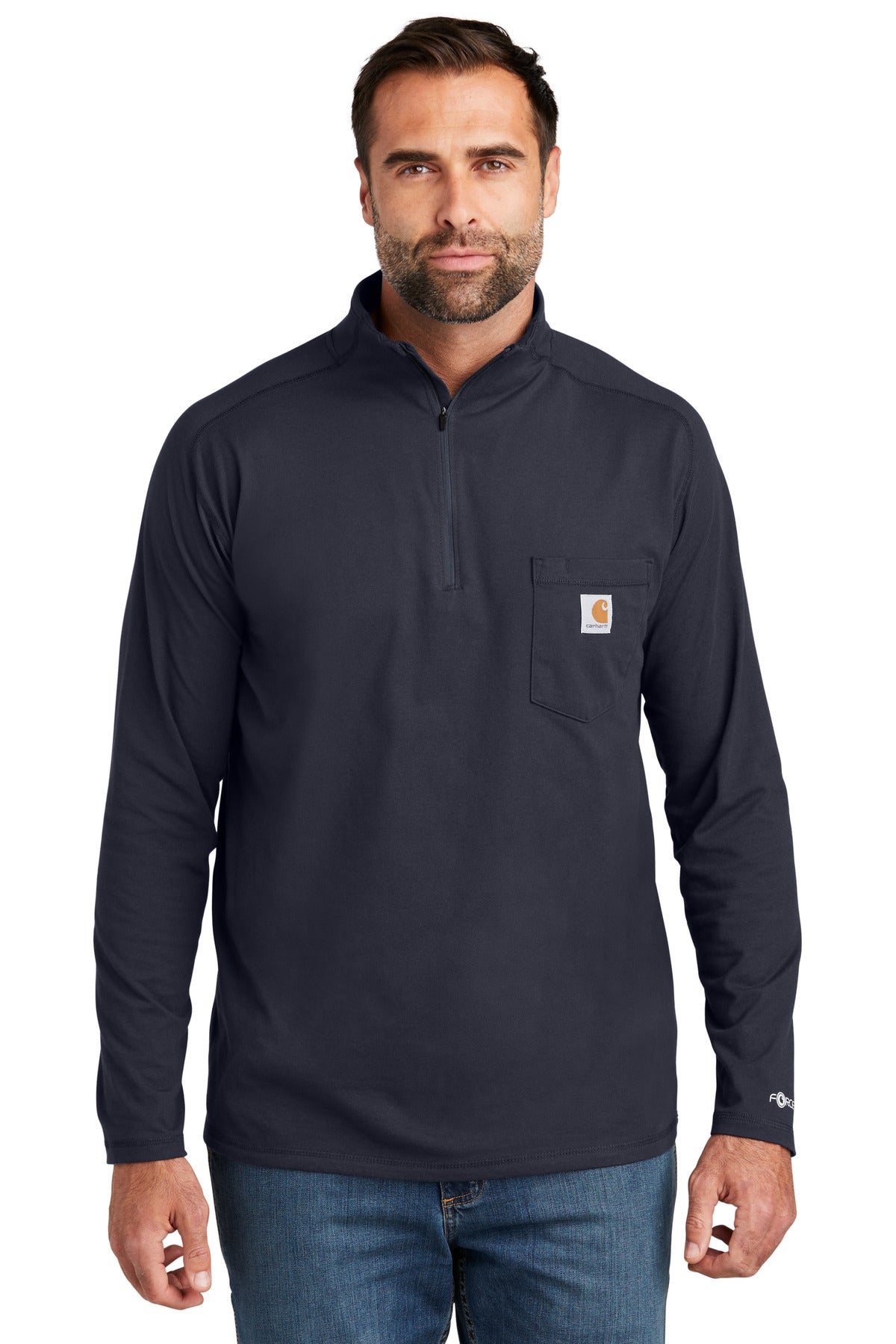 Carhartt Force® 1/4-Zip Long Sleeve T-Shirt CT104255