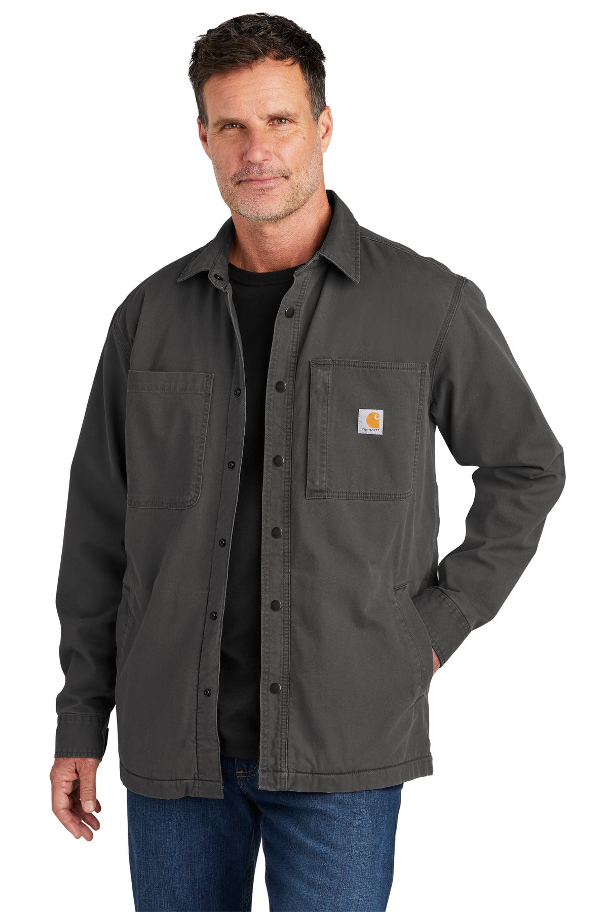 Carhartt® Rugged Flex® Fleece-Lined Shirt Jac CT105532