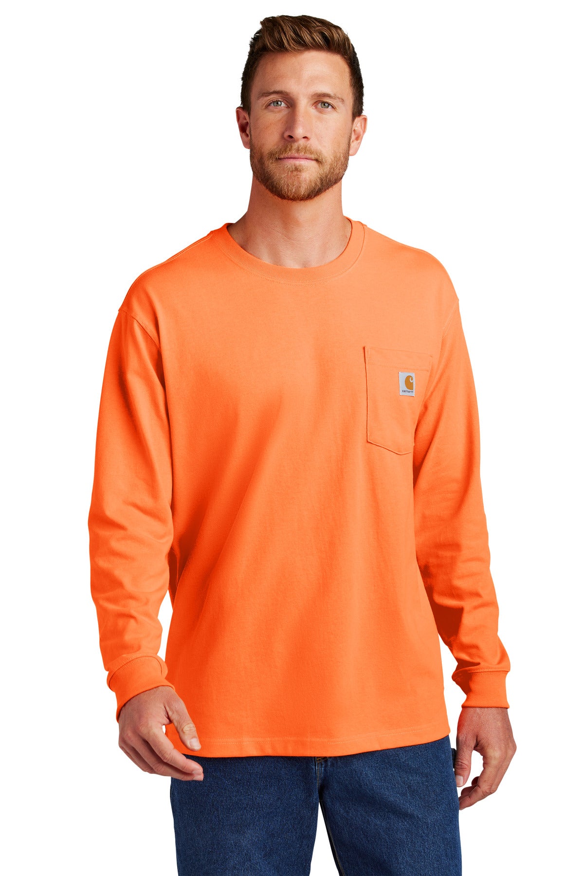 Carhartt ® Workwear Pocket Long Sleeve T-Shirt. CTK126