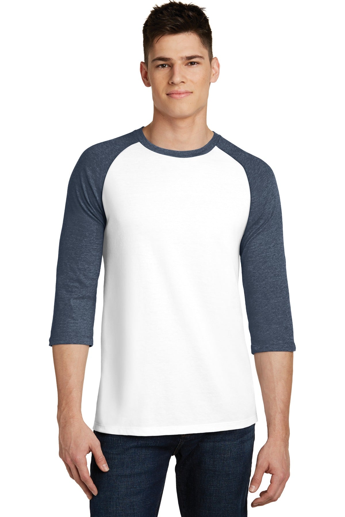 District® Very Important Tee® 3/4-Sleeve Raglan. DT6210