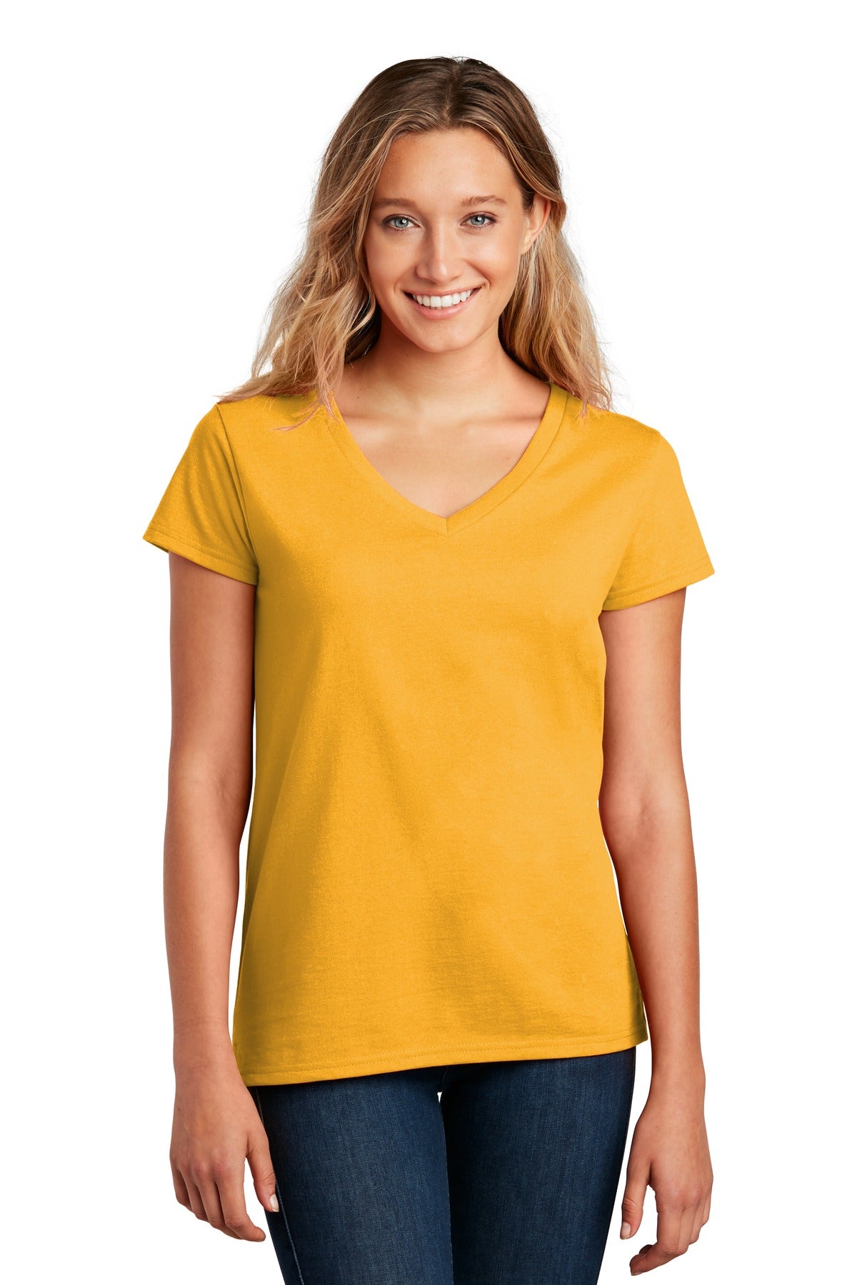 District ® Women's Re-Tee ™ V-Neck DT8001