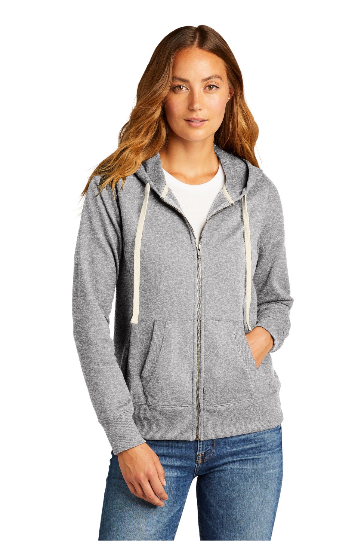 District® Women's Re-Fleece™Full-Zip Hoodie DT8103