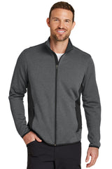 Eddie Bauer® Full-Zip Heather Stretch Fleece Jacket. EB238