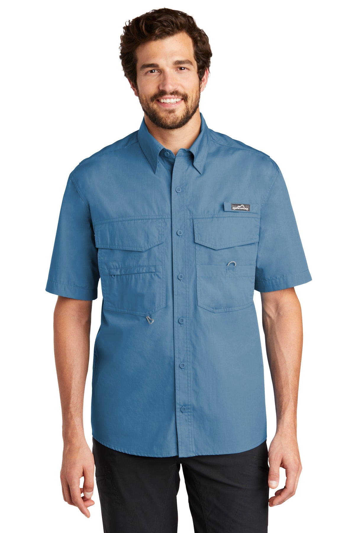 Eddie Bauer® - Short Sleeve Fishing Shirt. EB608