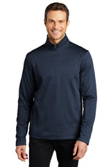 Port Authority ® Diamond Heather Fleece 1/4-Zip Pullover F248