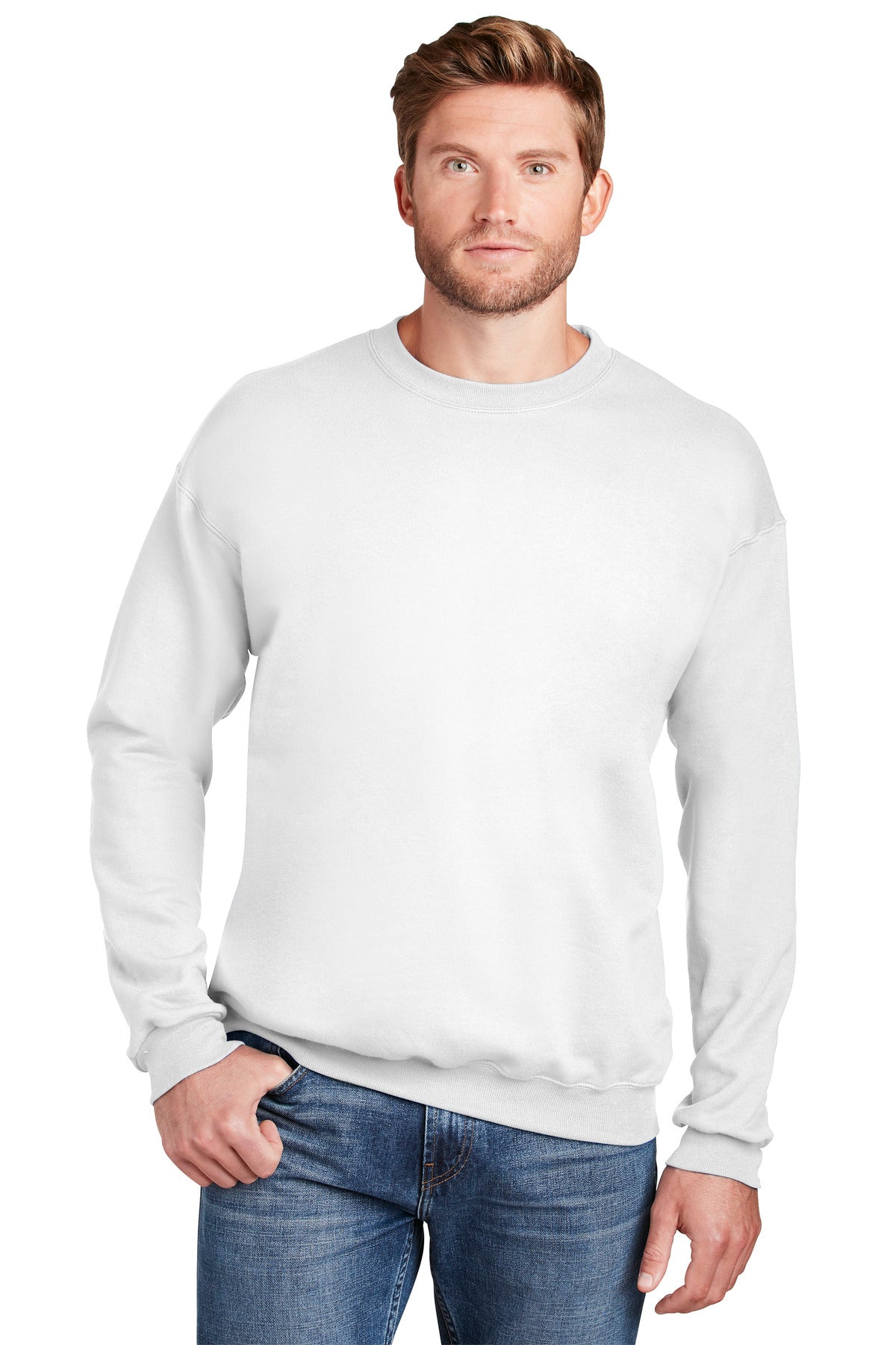 Hanes® Ultimate Cotton® - Crewneck Sweatshirt.  F260