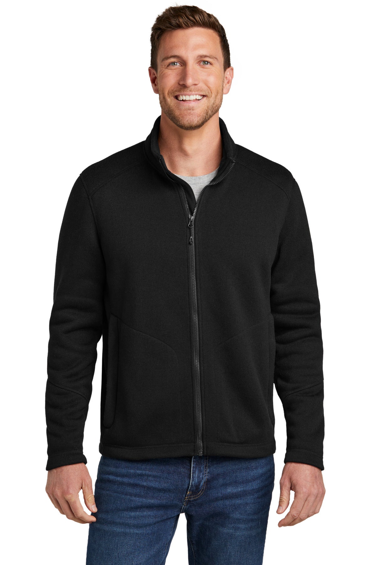 Port Authority® Arc Sweater Fleece Jacket F428