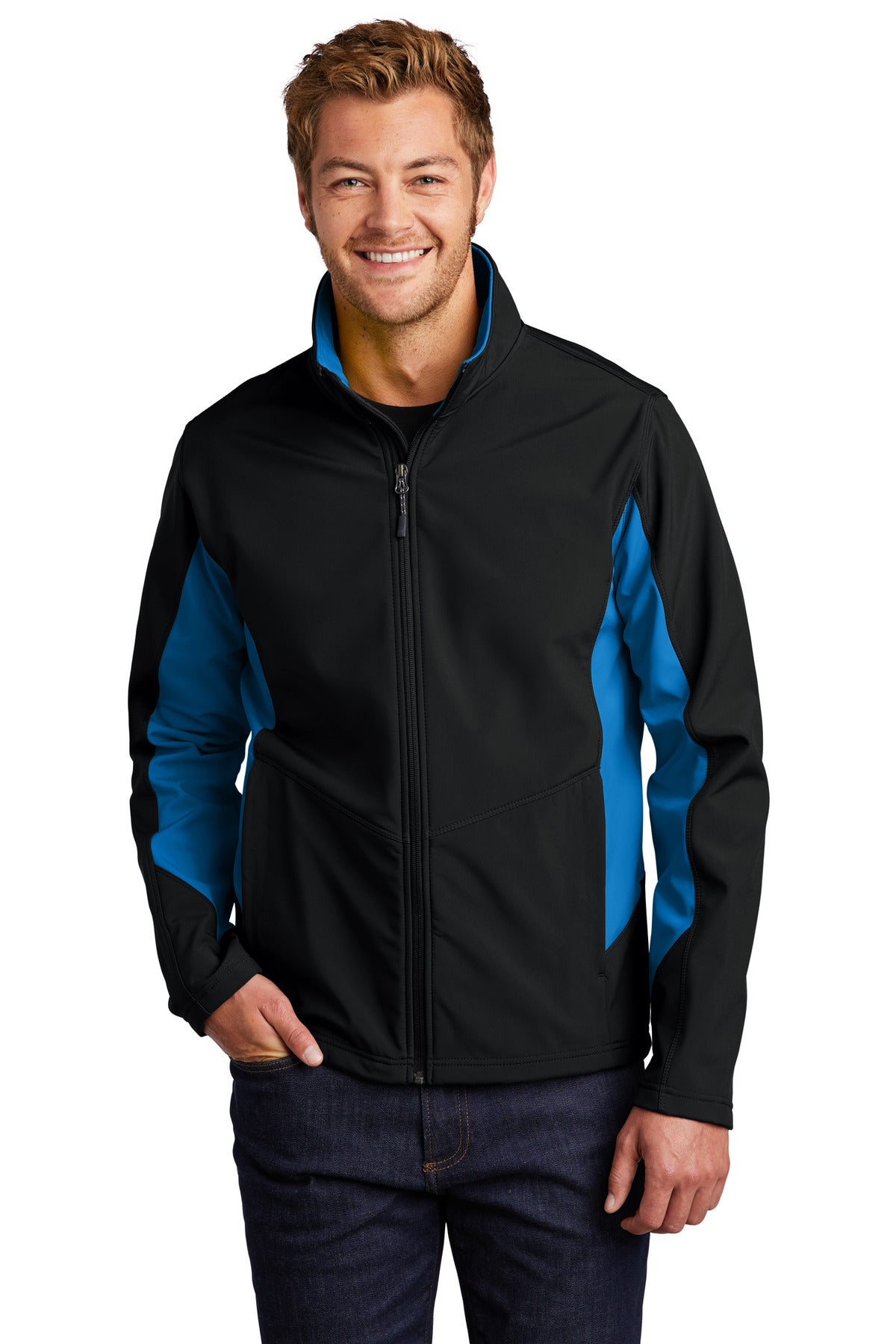 Port Authority® Core Colorblock Soft Shell Jacket. J318