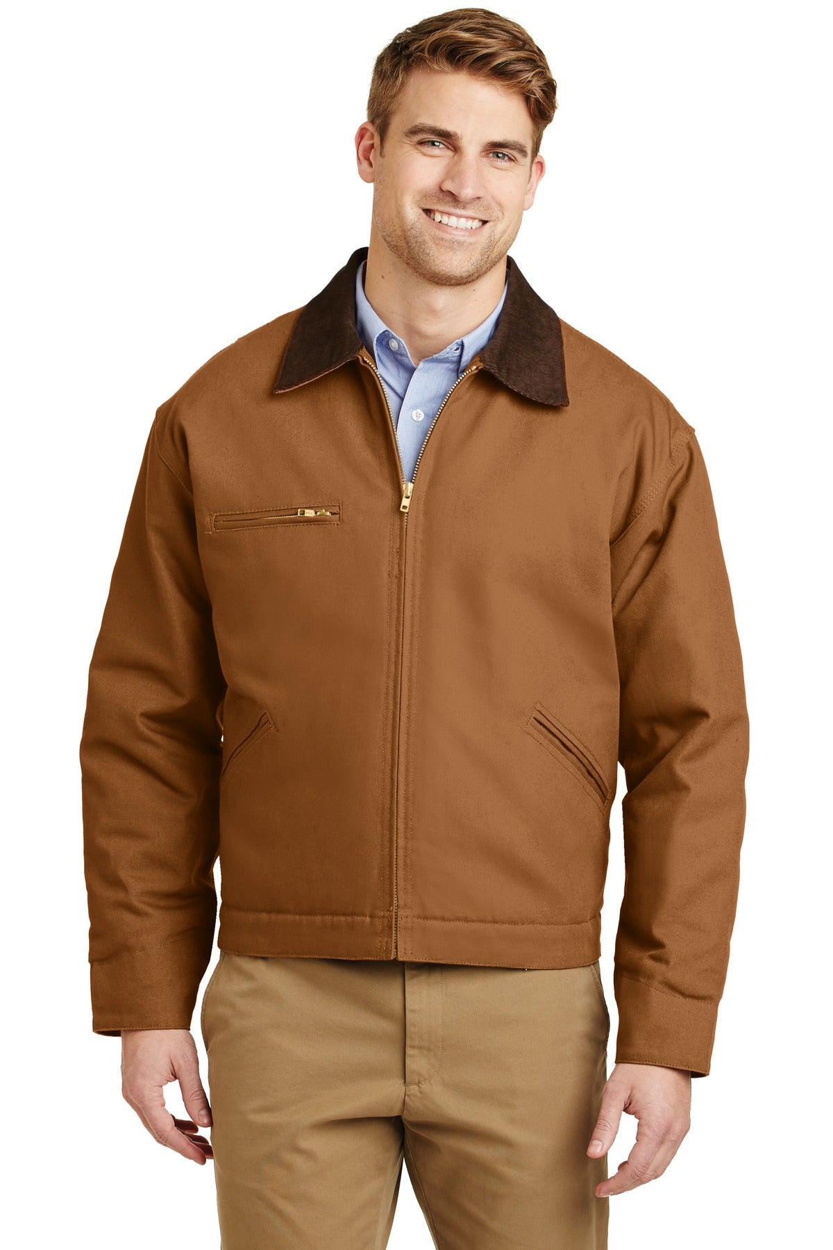 CornerStone® - Duck Cloth Work Jacket.  J763