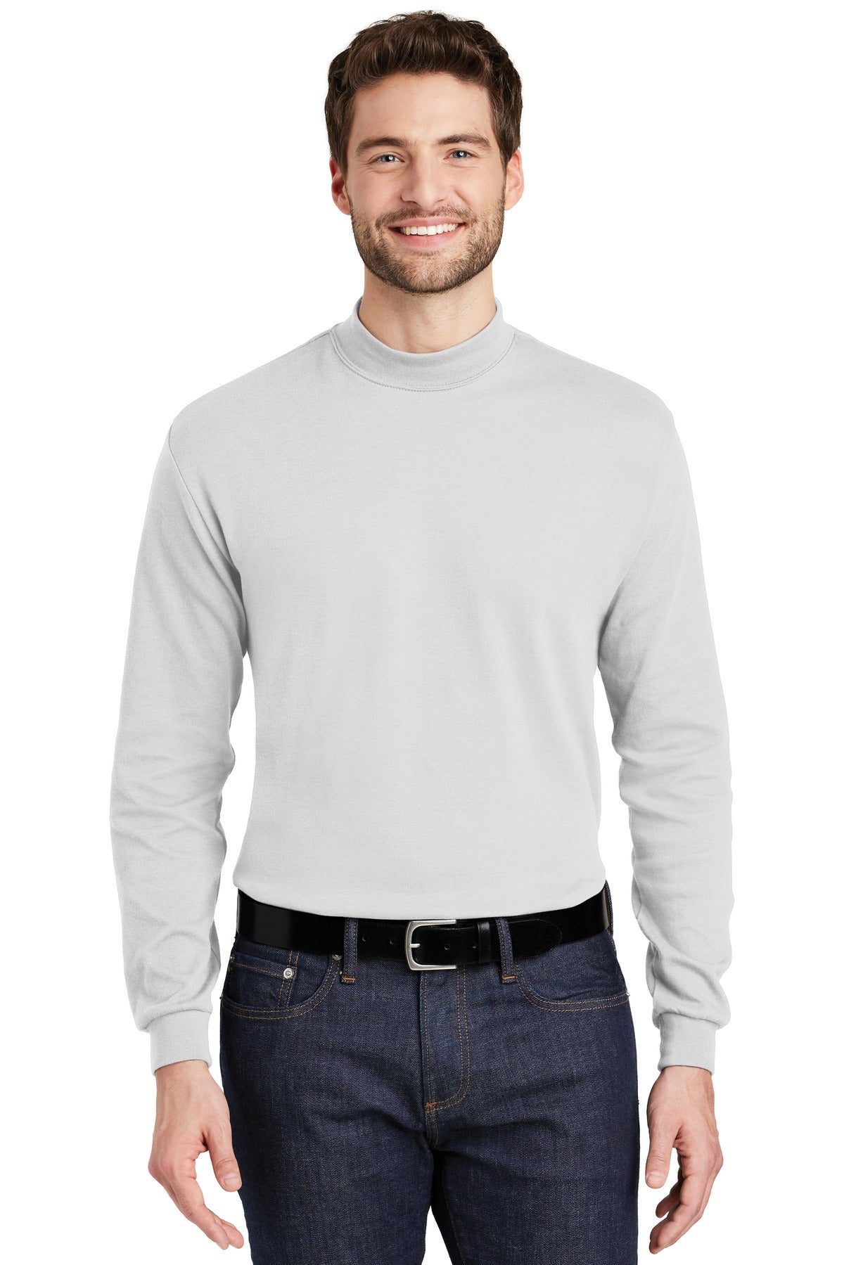 Port Authority® Interlock Knit Mock Turtleneck.  K321