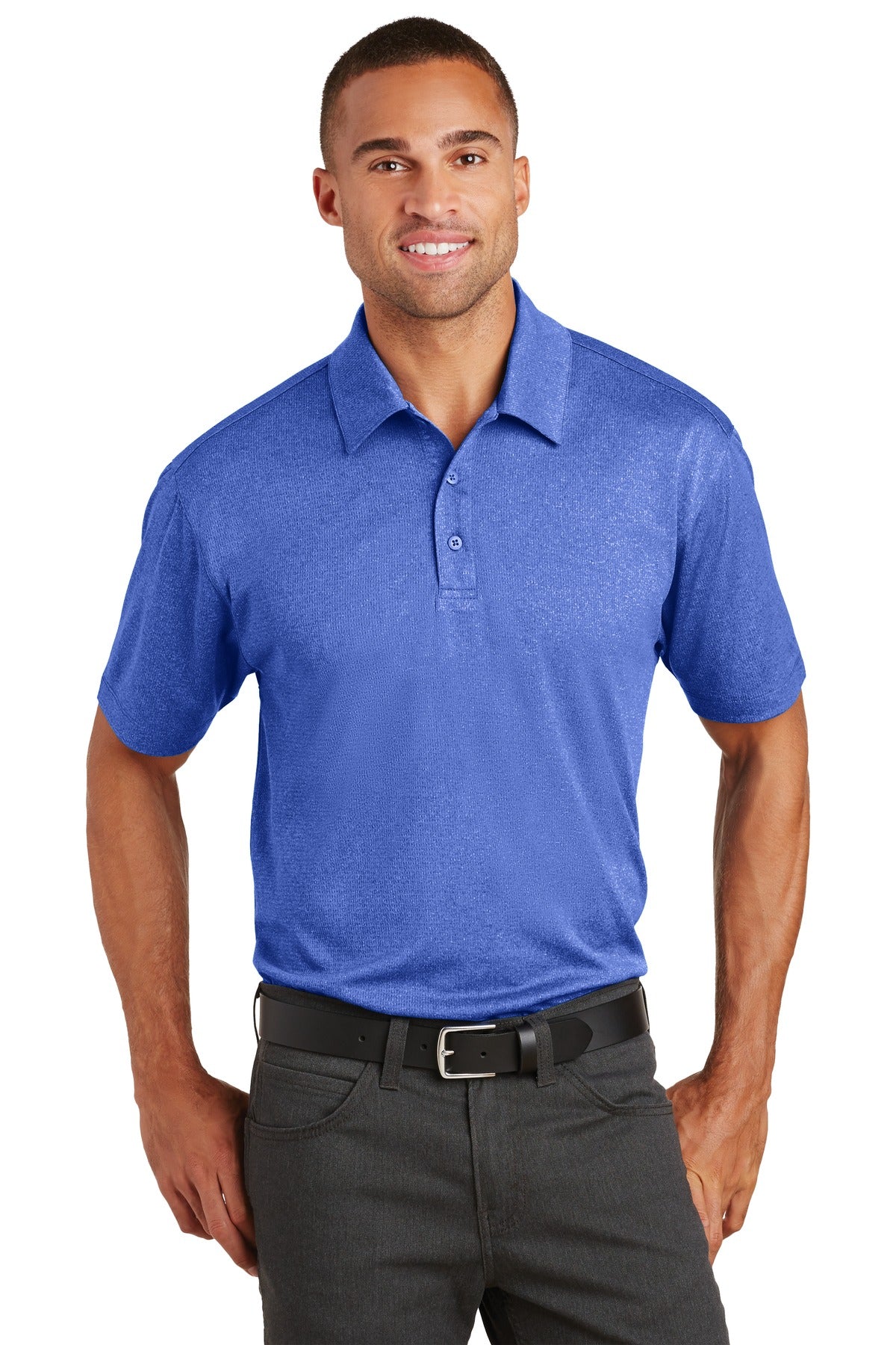 Port Authority® Trace Heather Polo. K576