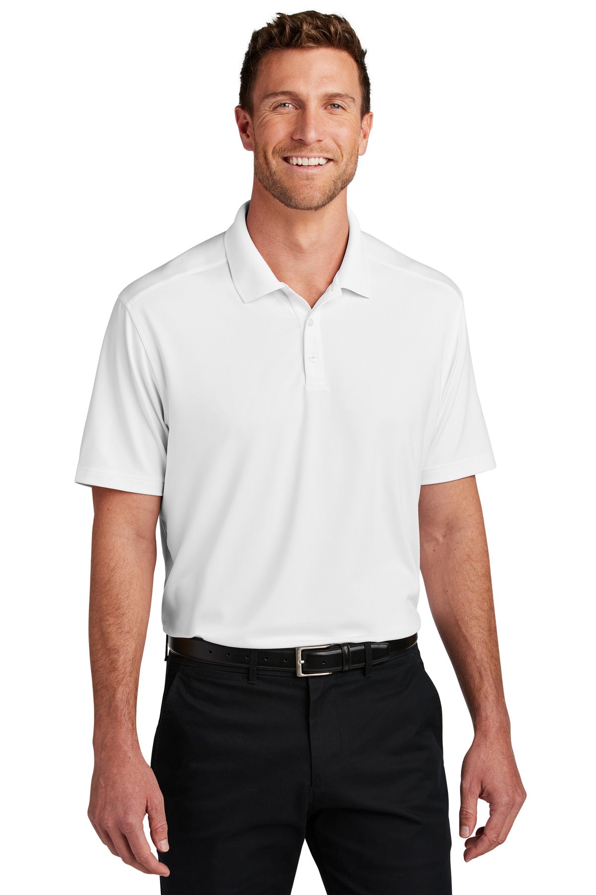 Port Authority® City Stretch Flat Knit Polo K683