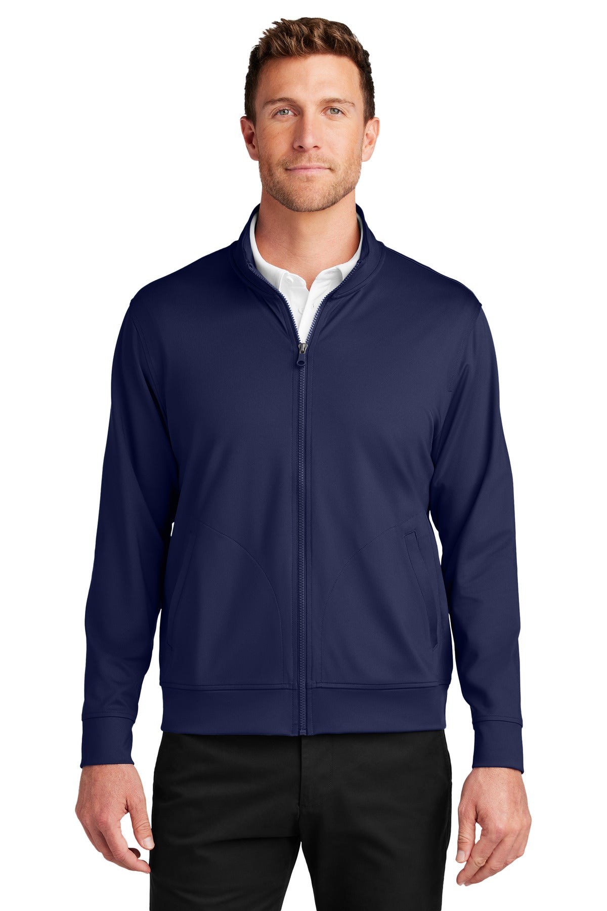 Port Authority® C-FREE® Double Knit Full-Zip K881