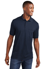 Port & Company® Core Blend Jersey Knit Pocket Polo. KP55P