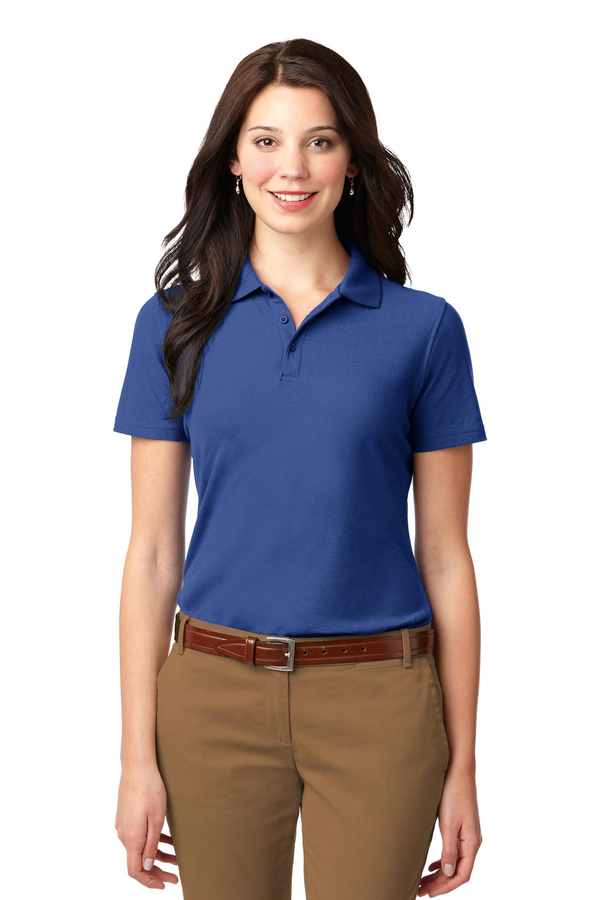 Port Authority® Ladies Stain-Resistant Polo. L510