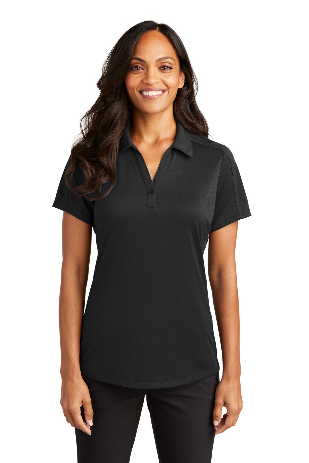 Port Authority® Ladies Diamond Jacquard Polo. L569