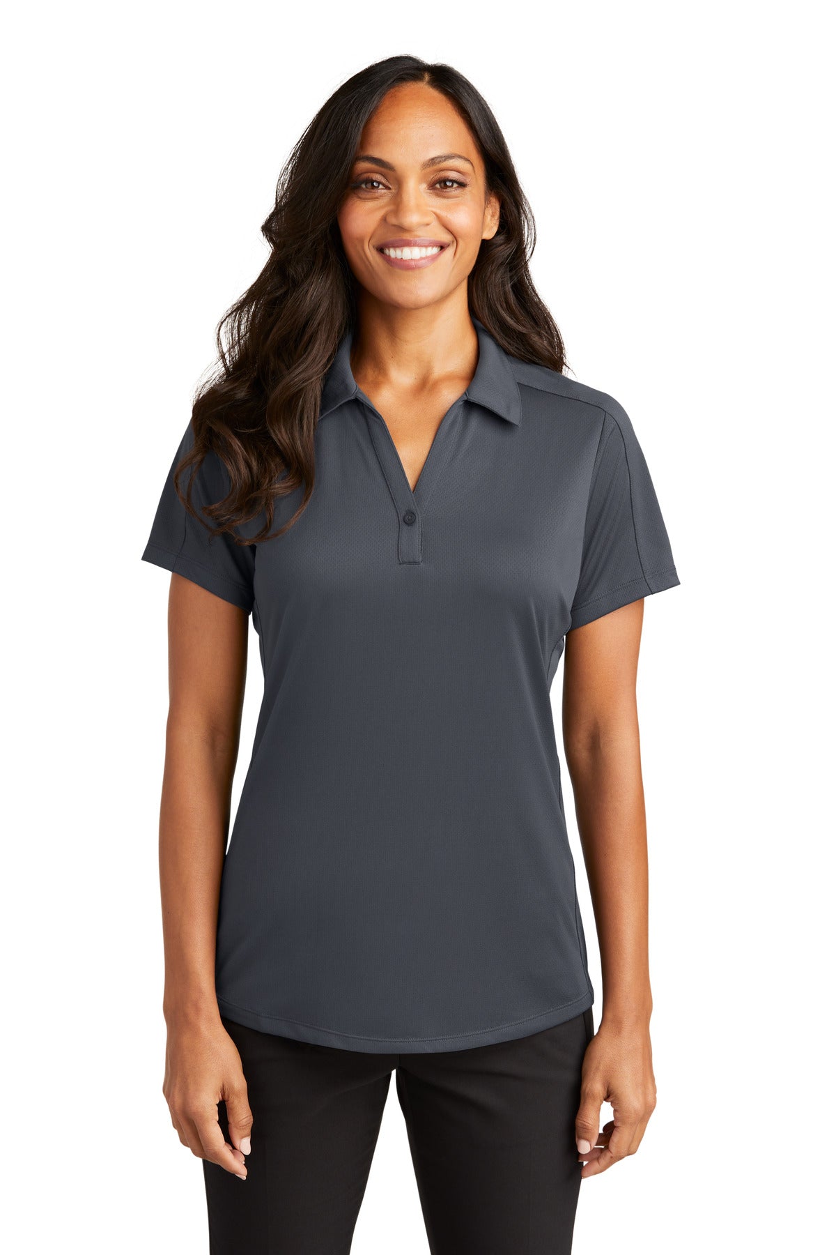 Port Authority® Ladies Diamond Jacquard Polo. L569