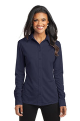 Port Authority® Ladies Dimension Knit Dress Shirt. L570