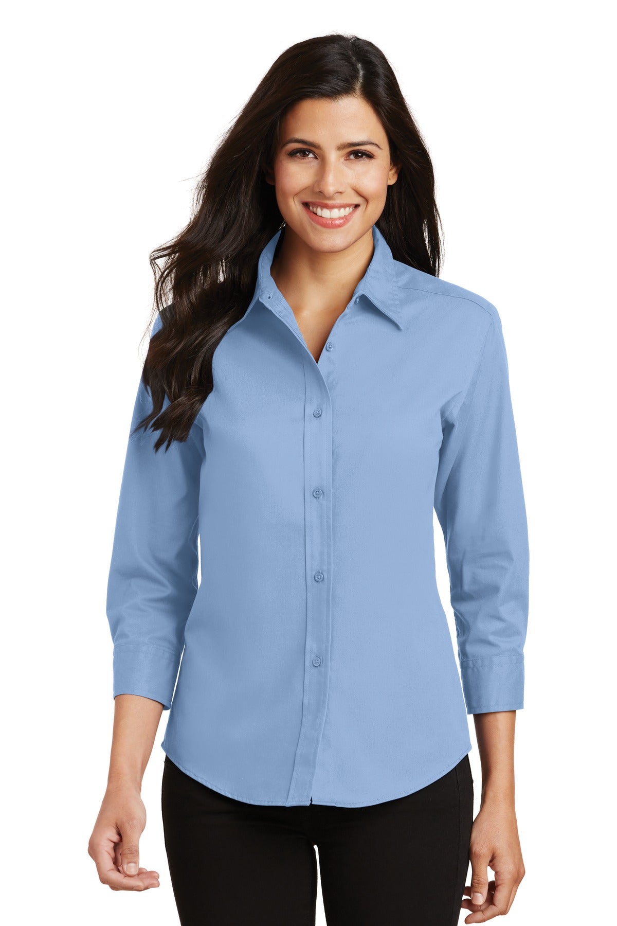 Port Authority® Ladies 3/4-Sleeve Easy Care Shirt. L612