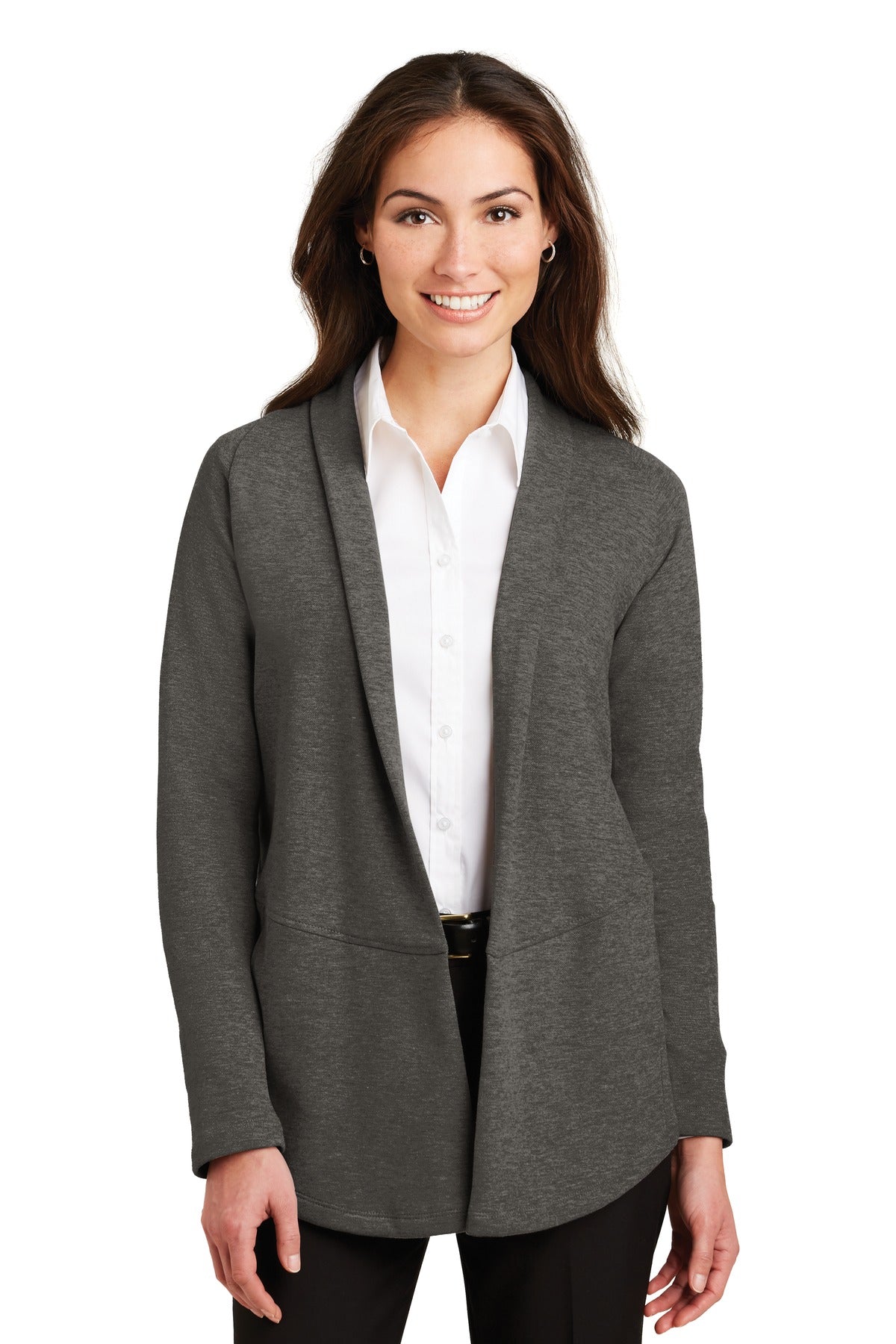 Port Authority® Ladies Interlock Cardigan. L807