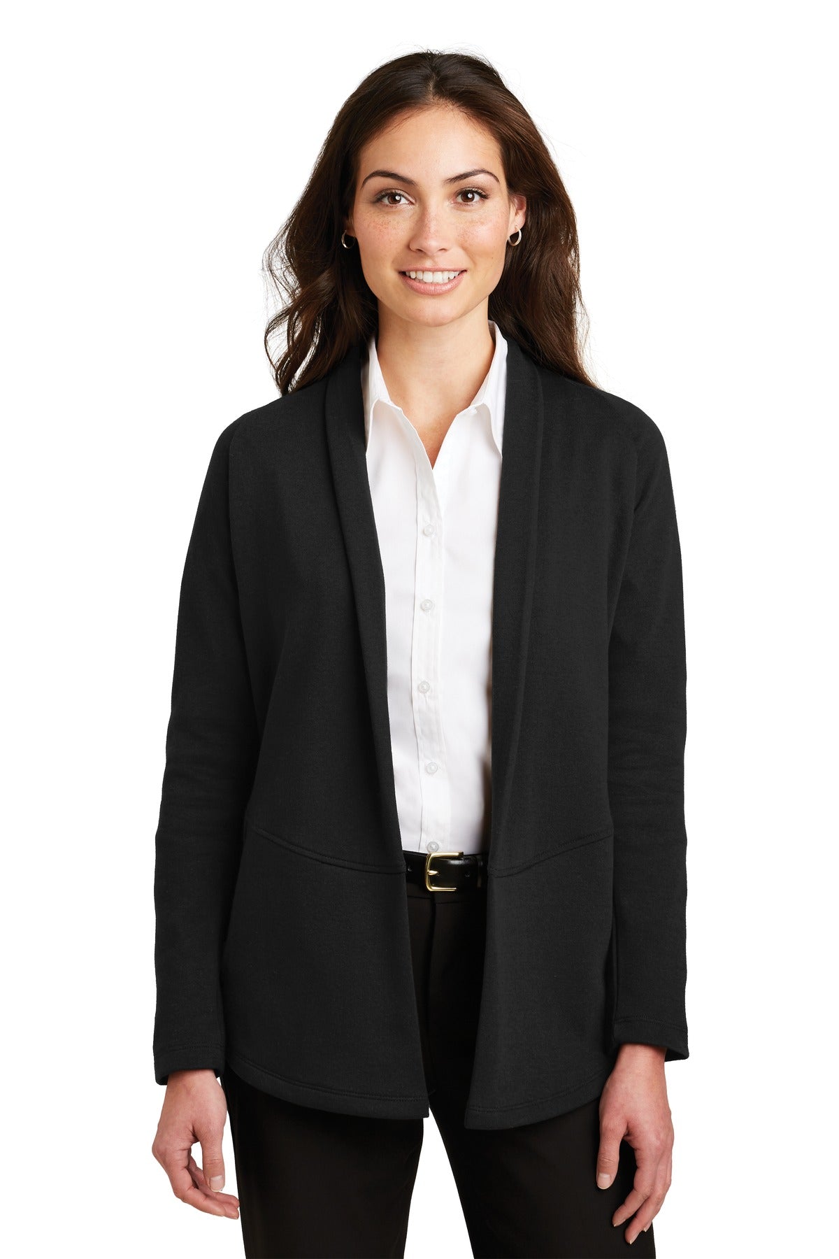 Port Authority® Ladies Interlock Cardigan. L807