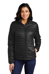 Port Authority ®Ladies Packable Puffy Jacket L850